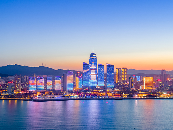煙臺(tái)市區(qū)一二期景觀照明